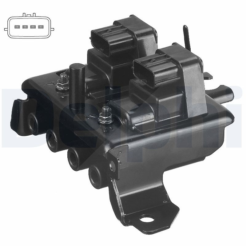 Delphi Zündspule Zündmodul Zündeinheit GN10554-12B1 | Kompatibel mit: MAZDA MX-5 I - Bild 12