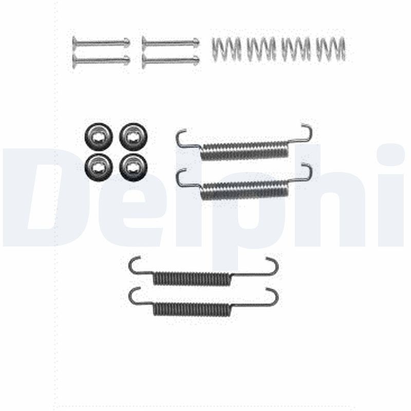 Delphi Zubehörsatz, Feststellbremsbacken [Hersteller-Nr. LY1384] für Renault, Hyundai, Kia