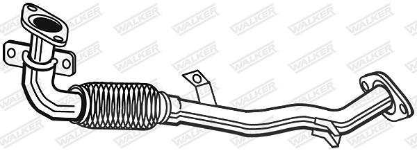 Walker Abgasrohr [Hersteller-Nr. 07788] für Mitsubishi