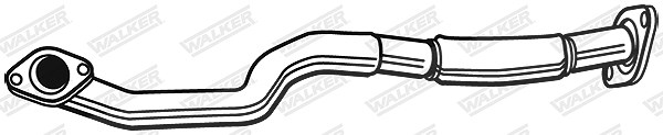 Walker Abgasrohr [Hersteller-Nr. 10508] für Toyota