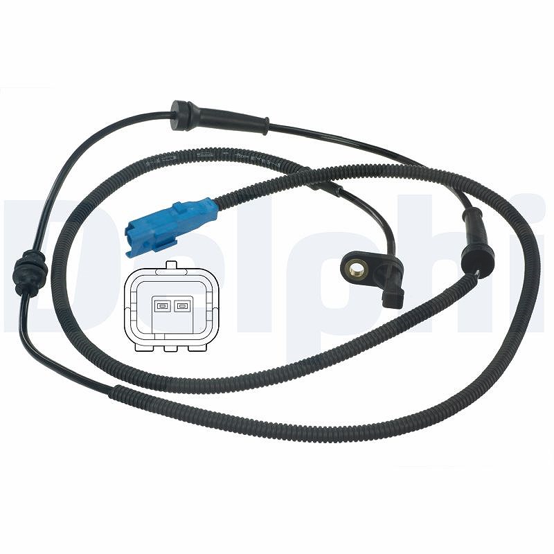 Sensor, Raddrehzahl aktiver Sensor SS20391 DELPHI für CITROËN C5 I C5 I Break - Bild 7