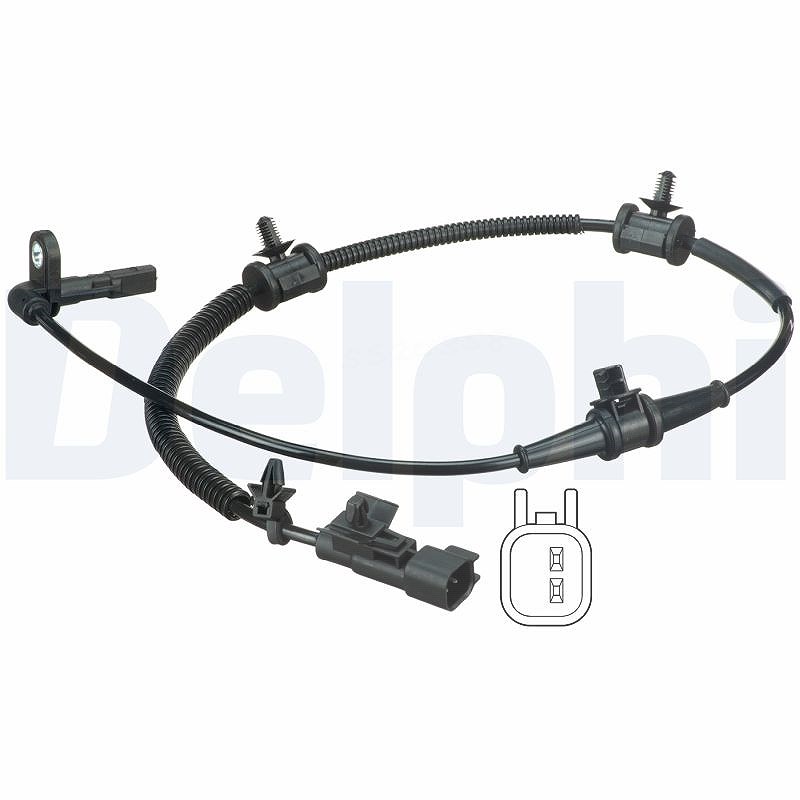 Delphi Sensor, Raddrehzahl [Hersteller-Nr. SS20358] für Chevrolet