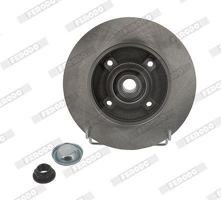 Ferodo 1x Bremsscheibe [Hersteller-Nr. DDF1561-1] für Citroën, Peugeot