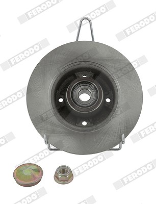 Ferodo 1x Bremsscheibe [Hersteller-Nr. DDF1571-1] für Renault