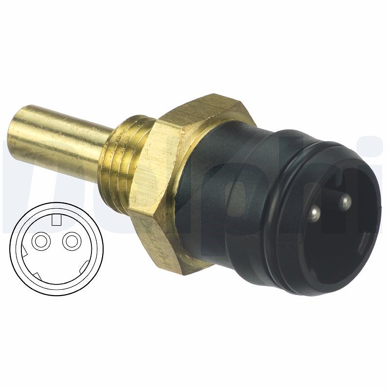 Delphi TS10464 Sensor für Kühlmitteltemperatur Sensor Kühlmittelsensor - Bild 8