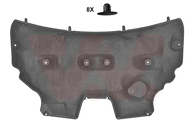 Van Wezel Motorraumdämmung [Hersteller-Nr. 1807460] für Ford