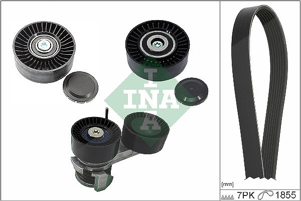 Schaeffler Ina Keilrippenriemensatz [Hersteller-Nr. 529049310] für BMW