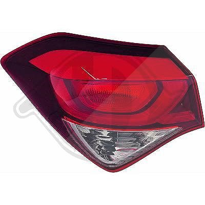Diederichs Heckleuchte [Hersteller-Nr. 6807090] für Hyundai