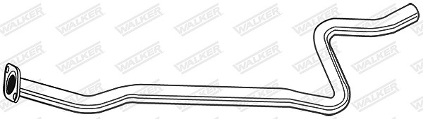 Walker Abgasrohr [Hersteller-Nr. 09238] für Citroën