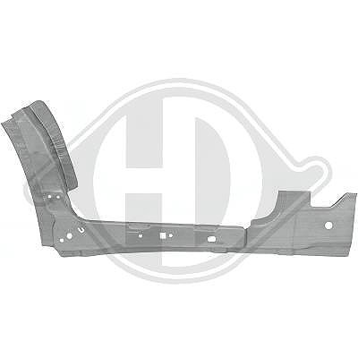 Diederichs Einstiegblech [Hersteller-Nr. 9222736] für Ford