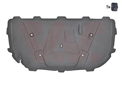 Van Wezel Motorraumdämmung [Hersteller-Nr. 0327460] für Audi