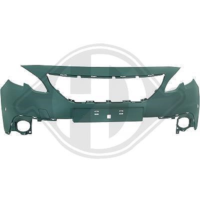 Diederichs Stoßfänger [Hersteller-Nr. 4227751] für Peugeot