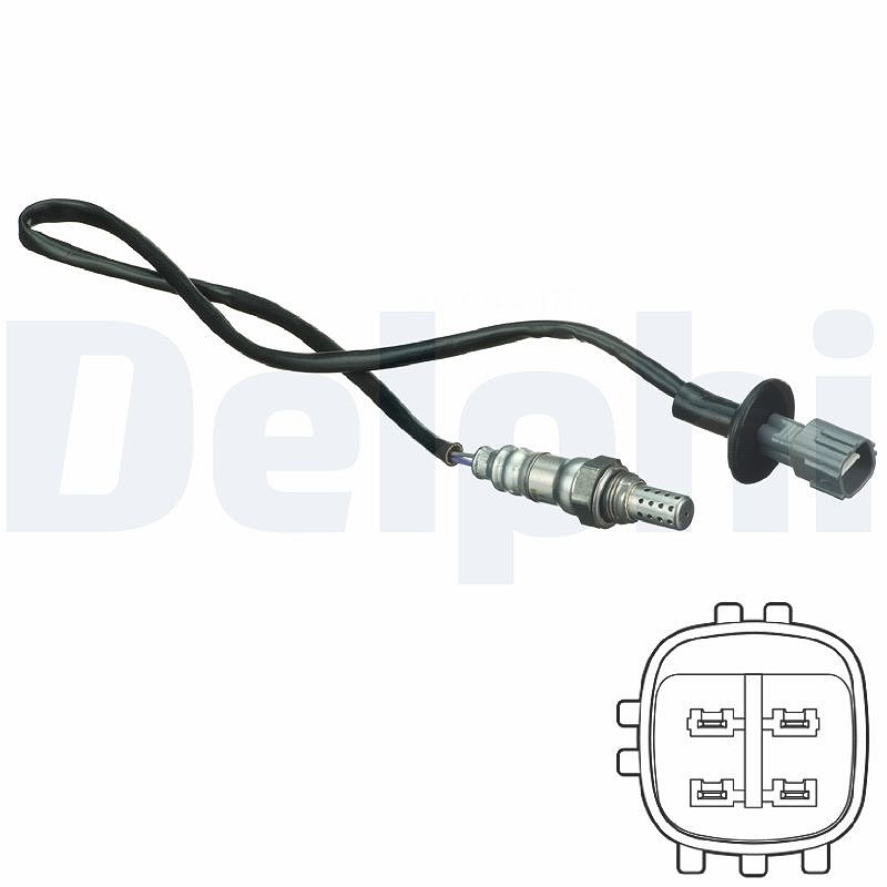 Delphi Lambdasonde [Hersteller-Nr. ES20224-12B1] für Lexus, Toyota