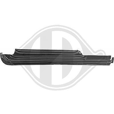 Diederichs Einstiegblech [Hersteller-Nr. 9150023] für VW, Mercedes-Benz
