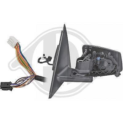 Diederichs Außenspiegel [Hersteller-Nr. 1616127] für Mercedes-Benz