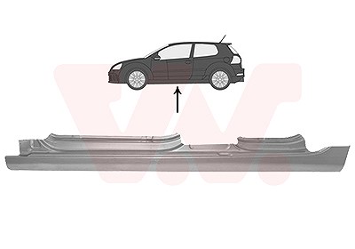 Van Wezel Einstiegblech [Hersteller-Nr. 5863103] für VW