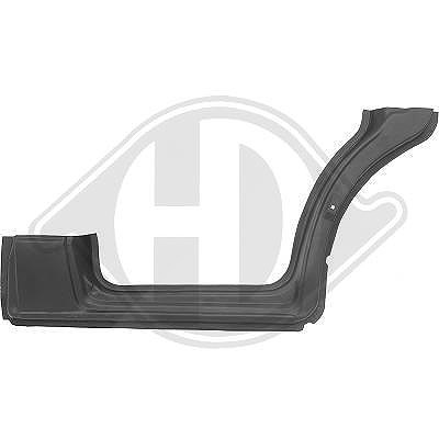 Diederichs Einstiegblech [Hersteller-Nr. 9150026] für VW, Mercedes-Benz