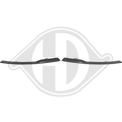 Diederichs Zier-/Schutzleistensatz, Stoßfänger [Hersteller-Nr. 4236162] für Peugeot