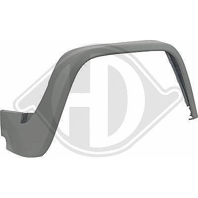 Diederichs Verbreiterung, Kotflügel [Hersteller-Nr. 1695062] für Mercedes-Benz