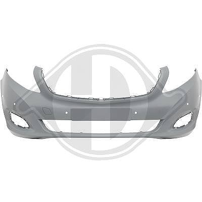 Diederichs Stoßfänger [Hersteller-Nr. 1668053] für Mercedes-Benz