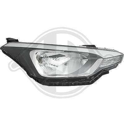 Diederichs Hauptscheinwerfer [Hersteller-Nr. 6807082] für Hyundai