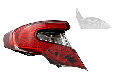 Van Wezel Heckleuchte [Hersteller-Nr. 1717923] für Fiat