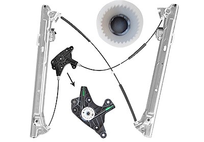 Van Wezel Fensterheber [Hersteller-Nr. 3081262] für Mercedes-Benz
