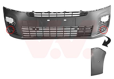 Van Wezel Stoßfänger [Hersteller-Nr. 0991572] für Peugeot, Citroën