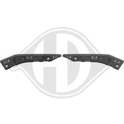 Diederichs Halter, Stoßfänger [Hersteller-Nr. 4227763] für Peugeot