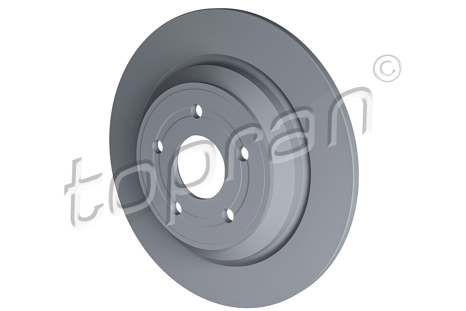 Topran 1x Bremsscheibe [Hersteller-Nr. 631168] für Ford