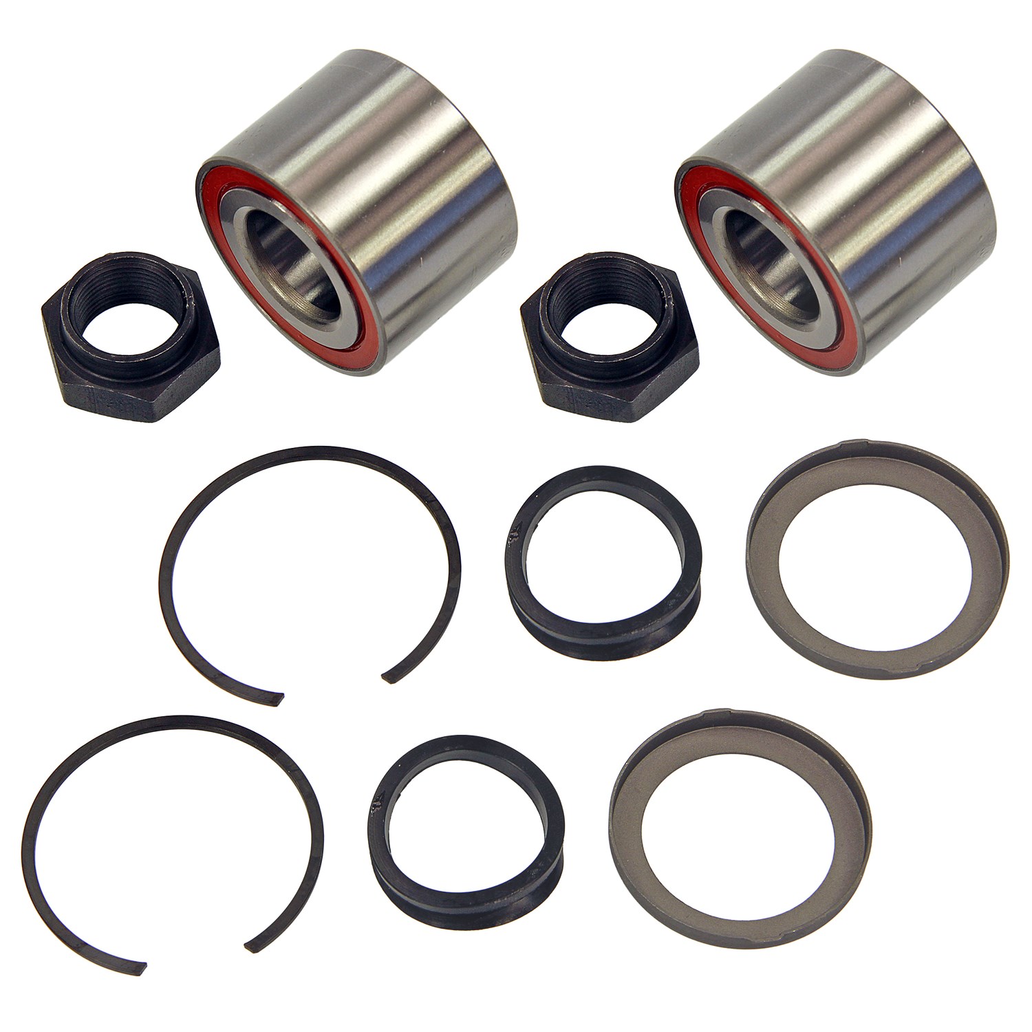 Bestprice 2x Radlagersatz Hinterachse [Hersteller-Nr. 10663023] für Peugeot, Citroën