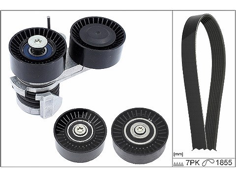 Schaeffler Ina Keilrippenriemensatz [Hersteller-Nr. 529049510] für BMW