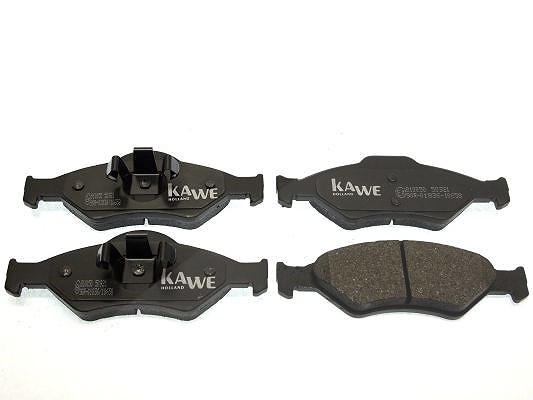 Kawe Bremsbelagsatz, Scheibenbremse [Hersteller-Nr. 810050] für Mazda, Ford