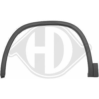 Diederichs Verbreiterung, Kotflügel [Hersteller-Nr. 7880065] für Skoda