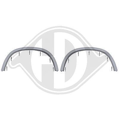 Diederichs Zier-/Schutzleistensatz [Hersteller-Nr. 1265467] für BMW