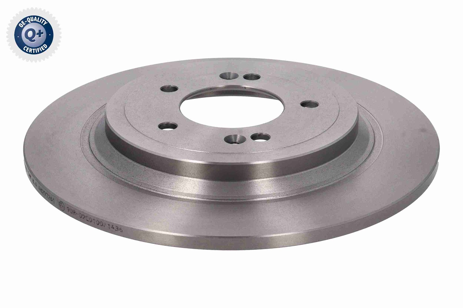 Ackoja 1x Bremsscheibe [Hersteller-Nr. A52-40017] für Hyundai, Kia