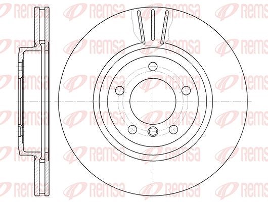 Kawe 1x Bremsscheibe [Hersteller-Nr. 659810] für BMW, Lexus, Toyota