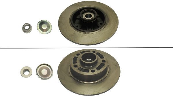 Kawe 1x Bremsscheibe [Hersteller-Nr. 6138720] für Renault