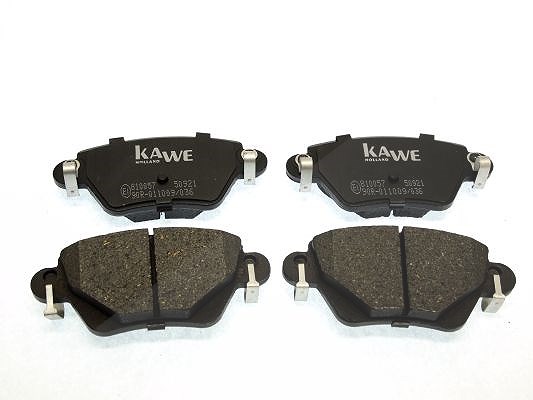 Kawe Bremsbelagsatz, Scheibenbremse [Hersteller-Nr. 810057] für Ford, Jaguar