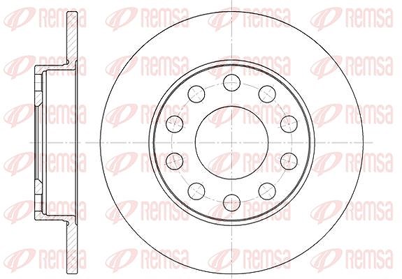 Kawe 1x Bremsscheibe [Hersteller-Nr. 675300] für Seat, Audi