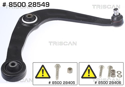 Kawe Lenker, Radaufhängung [Hersteller-Nr. 850028549] für Peugeot