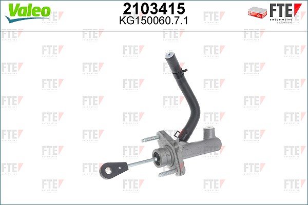 Valeo Geberzylinder, Kupplung [Hersteller-Nr. 2103415] für Hyundai