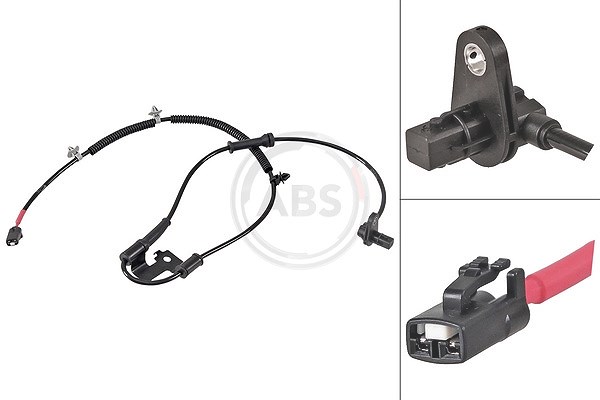 A.b.s. Sensor, Raddrehzahl [Hersteller-Nr. 31550] für Kia