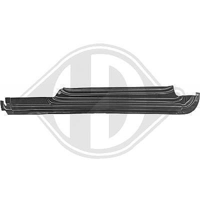 Diederichs Einstiegblech [Hersteller-Nr. 9150024] für VW, Mercedes-Benz