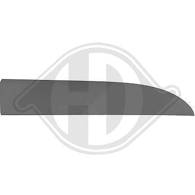 Diederichs Zier-/Schutzleiste, Tür [Hersteller-Nr. 4497260] für Renault, Opel