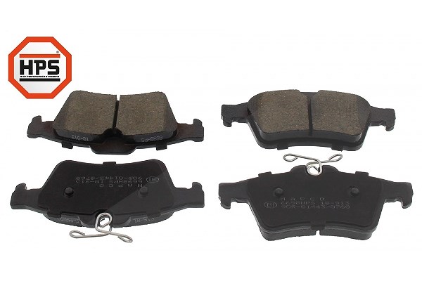 Mapco Bremsbelagsatz, Scheibenbremse [Hersteller-Nr. 6698HPS] für Chevrolet, Saab, Jaguar, Nissan, Peugeot, Vauxhall, Ford, Citroën, Renault, Cadillac