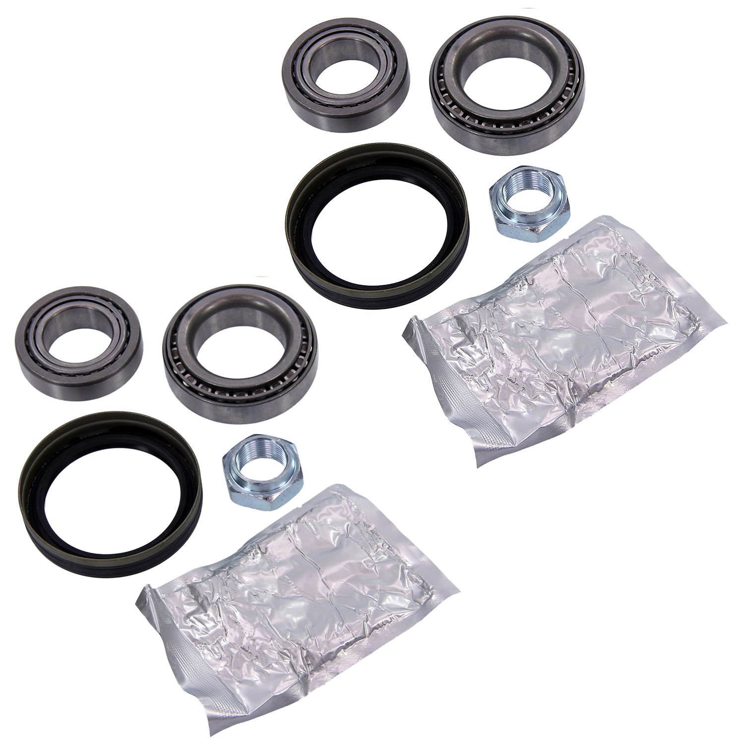 Bestprice 2x Radlagersatz, hinten [Hersteller-Nr. 10663057] für Fiat, Citroën, Peugeot