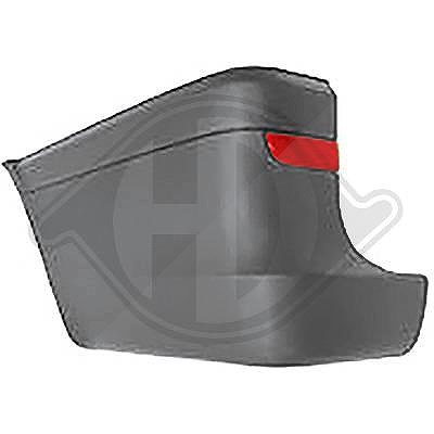 Diederichs Stoßfänger [Hersteller-Nr. 1667059] für Mercedes-Benz