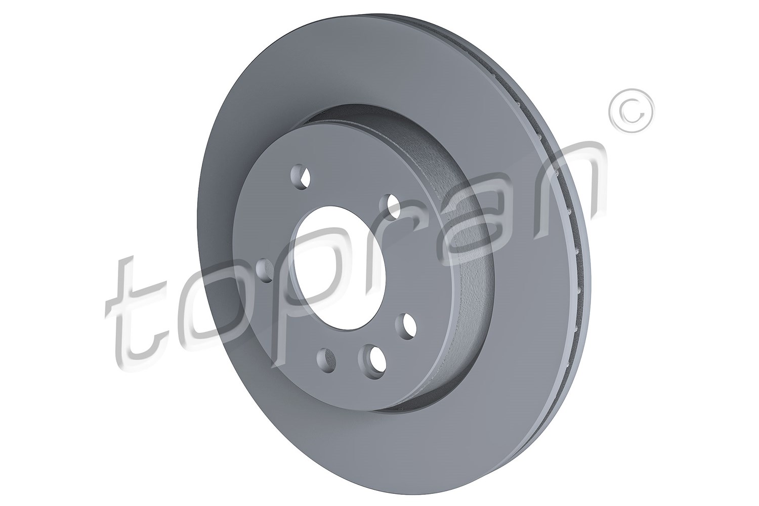 Topran 1x Bremsscheibe [Hersteller-Nr. 118208] für VW