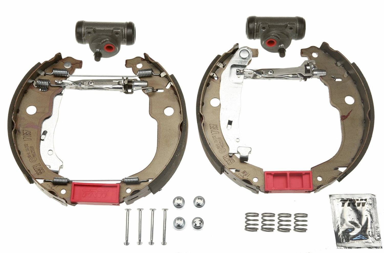 Trw Bremsbackensatz [Hersteller-Nr. GSK1263] für Peugeot